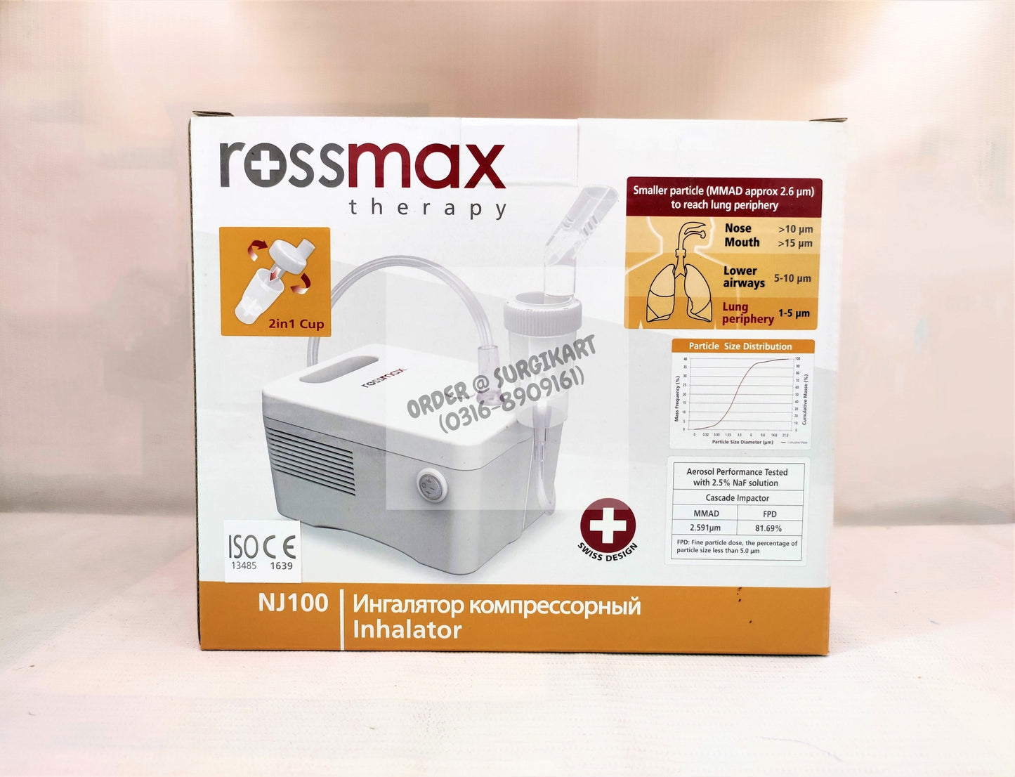 NJ 100 ROSSMAX - Nebulizer Machine