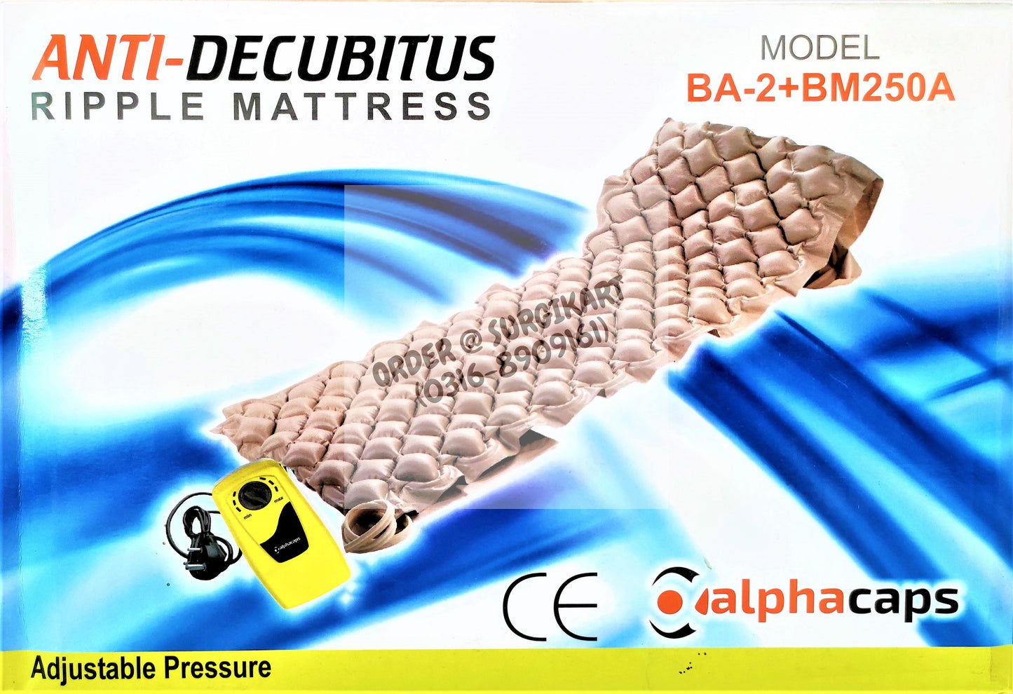 Air Mattress - Ripple Mattress / Air Mattress (Model BA-2+BM250A)