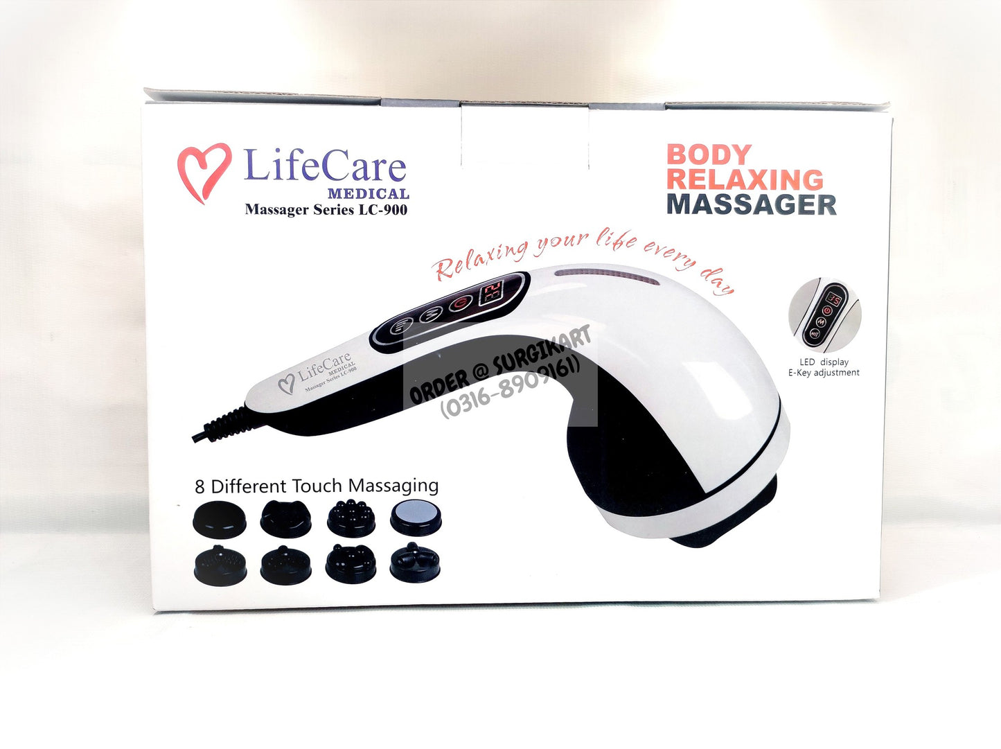 Body Relaxing Massager - LC900/R - Electric & Chargeable