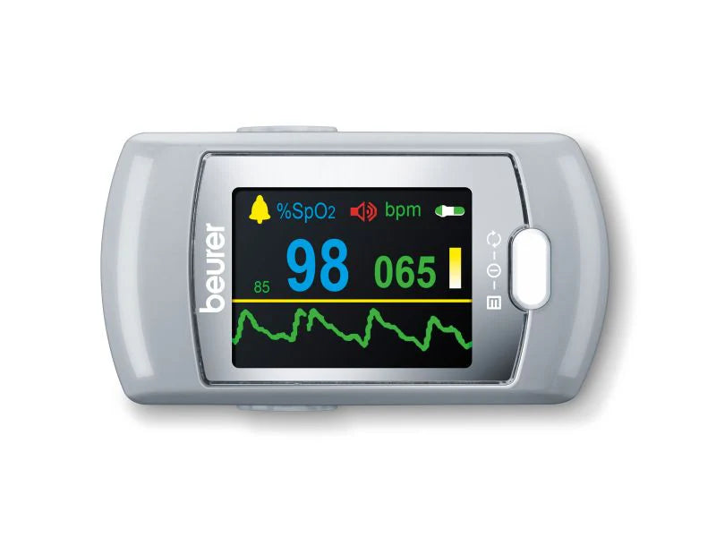 Beurer PO80 Finger Pulse Oximeter With Inbuilt Lithium Battery