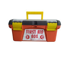 FIRST AID BOX PLASTIC (12") EMPTY